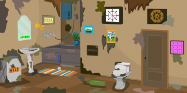 Escape Game-Messy Bathroom screenshot 4