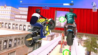 Bike Flip Race : Motorbike Fun Bmx Stunt Racing screenshot 0