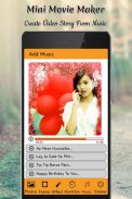 Mini Movie Maker With Music screenshot 4