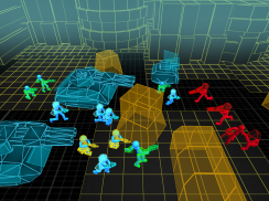 Stickman Simulator: Tank Neon screenshot 7