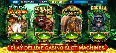 Ape Pokies Slot Machine Casino screenshot 2