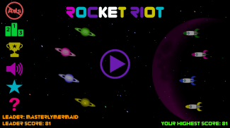 Rocket Riot: Space Control screenshot 0