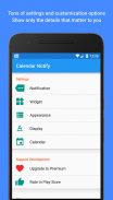 Calendar Notify - Widget, Lock and Status bar screenshot 7