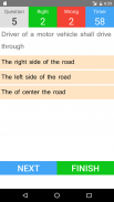 Driving Licence Test - English screenshot 3