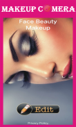 Face beauty makeup camera Makeup your Photo Beauty screenshot 0