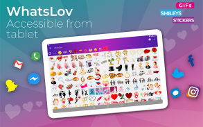 WhatsLov: love stickers, emoji, gif. WAStickerApps screenshot 4