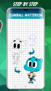 How to draw Gumball screenshot 1