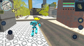 Supercar Robot Car Super Transform Futuristic Wars screenshot 1