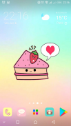 Kawaii Food Cute wallpapers screenshot 1