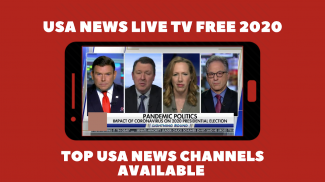 USA NEWS LIVE TV FREE 2020: USA Daily News screenshot 1