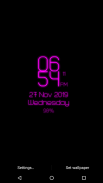 Digital Clock Lwp - Digi Clock screenshot 0