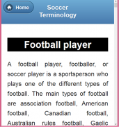 A Glossary of Football Terms screenshot 8