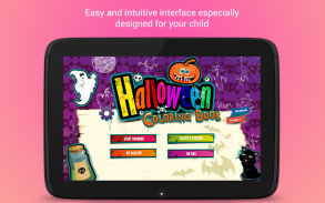 Livro para colorir Halloween screenshot 6