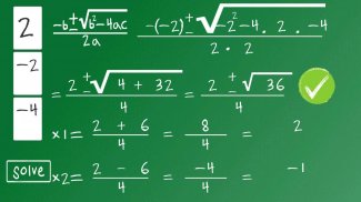 Quadratic Calculator Solver screenshot 4
