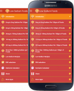 Zero & Low Sodium Foods screenshot 19