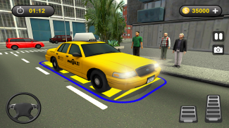 Taxi driving Simulator 2020-Taxi Sim Driving Games screenshot 4