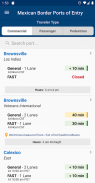CBP Border Wait Times screenshot 1