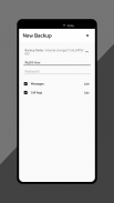 Backup: Messages, Call logs, Apps and More. screenshot 1