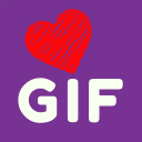 💞 GIF * Анимированные любовные Стикеры. пакет 👇 Icon
