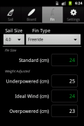 Windsurfing Calculator screenshot 4