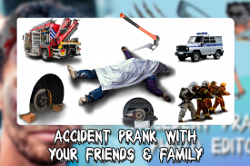 Accident Prank Photo Editor - Fake Injury On Body screenshot 1