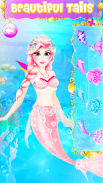 Mermaid Dress up & Makeover - Color by Number screenshot 7