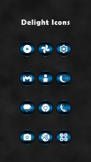 Delight Blue Icon Pack screenshot 0