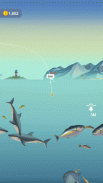 开心钓鱼 - 钓大鱼吃小鱼游戏,海上运动钓鱼模拟器 screenshot 2