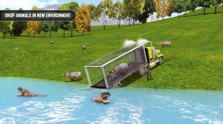 Animal Transporter Offroad Drive screenshot 5