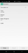 Play Music Alarm(music app autorun and stop ) screenshot 2