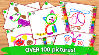 Bini Toddler Coloring Games! screenshot 8