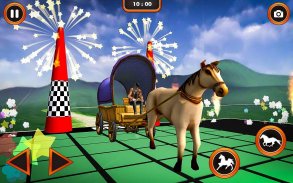 Xtreme Horse Cart Riding Games: 3D Sky Driving 🏇 screenshot 4