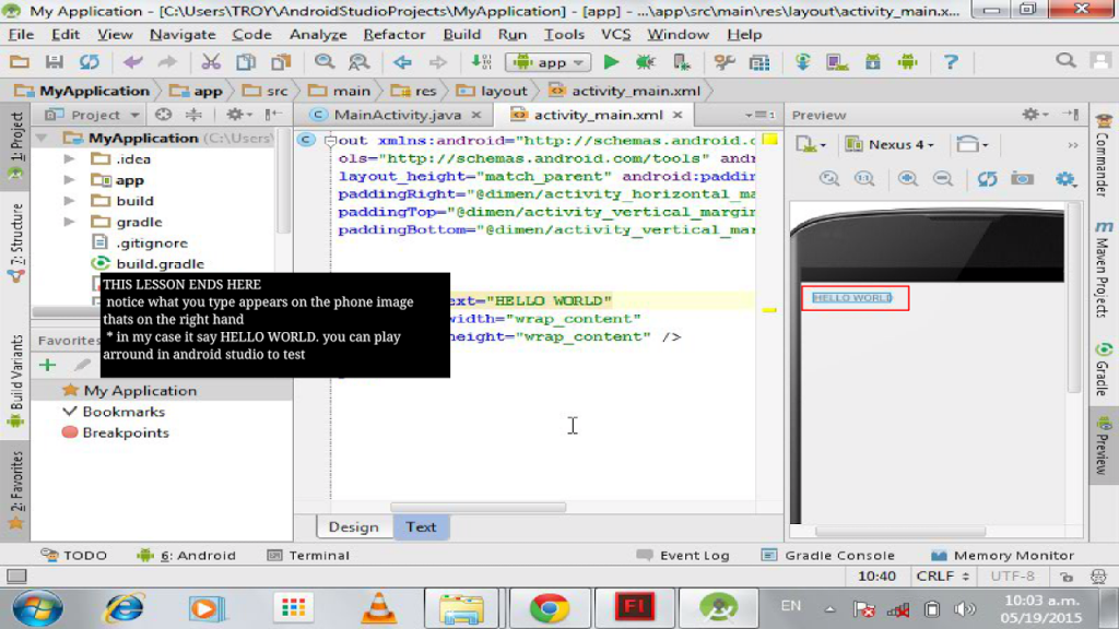 Android Studio Live Tutorial  Download APK for Android 