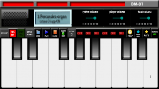 Electronic organ screenshot 3
