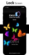 Black Emui Theme for Huawei screenshot 2