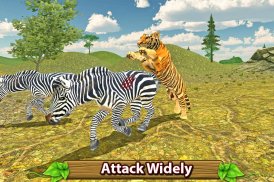 wütend Tiger Simulator screenshot 11