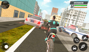 Green Rope Hero Crime City Games – Gangstar Crime screenshot 2