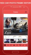 Red Car Photo Frame Photo Editor screenshot 4