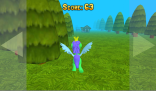 Correndo Pony 3D Pouco Corrida screenshot 12