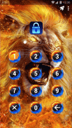 Roar Lion - App Lock Master Theme screenshot 0