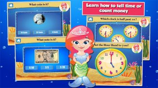 Meerjungfrau-Grade 2-Spiele screenshot 2