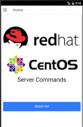 RedHat CentOS Command Line screenshot 0