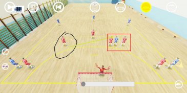 Handball 3D Tactic screenshot 8