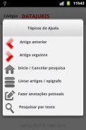 Código Civil Português screenshot 1