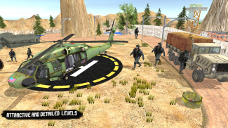 US Military Truck Driving Sim screenshot 2