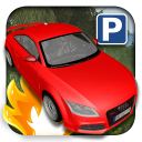Sports Car Parking Icon