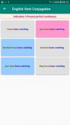 English verb conjugation screenshot 0