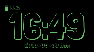 Fullscreen Digital Clock screenshot 7