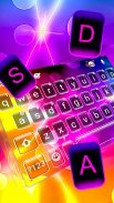 Color Flash Lights tema do teclado screenshot 0