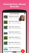 Face Game Recorder - Screen & Camera Recorder screenshot 4